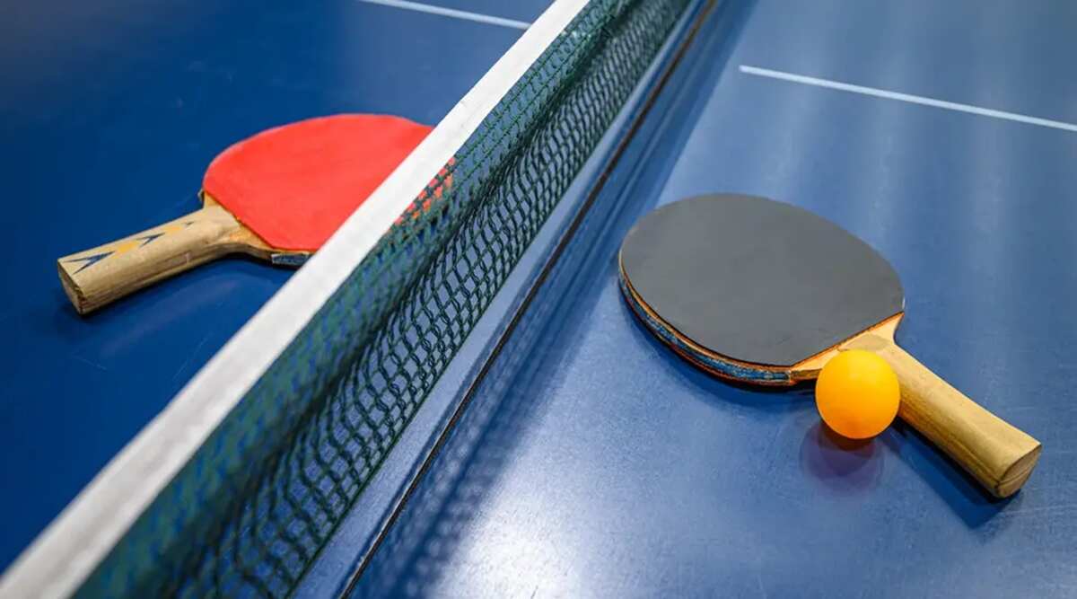 Table tennis court